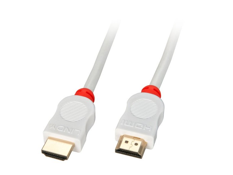 Кабел HDMI LINDY 41412 2 m Бял