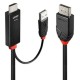 Адаптер за HDMI към DisplayPort LINDY 41500 3 m Бял Черен