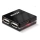 USB извод LINDY 42742 Черен