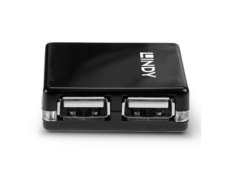 USB извод LINDY 42742 Черен