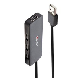 USB извод LINDY 42986 Черен