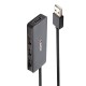 USB извод LINDY 42986 Черен