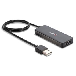 USB извод LINDY 42986 Черен