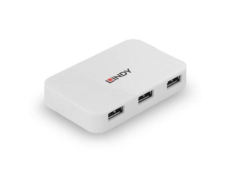 USB извод LINDY 43143 Бял