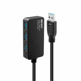 USB извод LINDY 43159 Черен