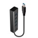 USB извод LINDY 43324 Черен