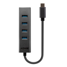 USB извод LINDY 43325 Сив
