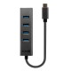 USB извод LINDY 43325 Сив