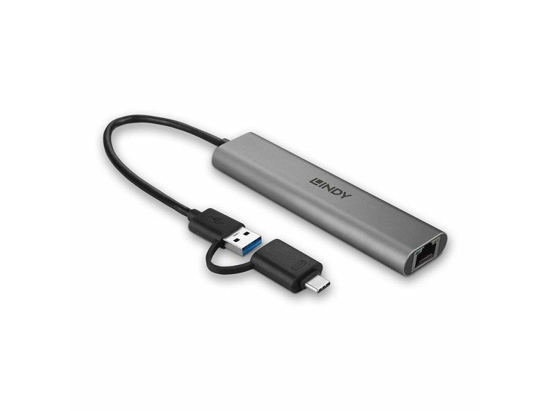 USB извод LINDY 43379 Черен