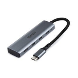 USB извод LINDY 43414 Сив