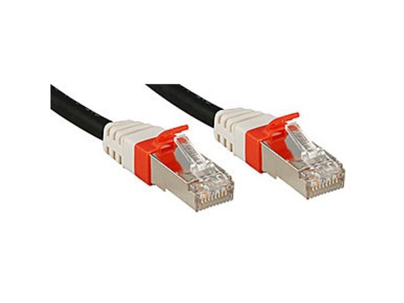 UTP категория 6 твърд мрежови кабел LINDY 45343 Черен Многоцветен 50 m