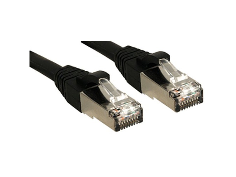 UTP категория 6 твърд мрежови кабел LINDY 45604 3 m Черен 1 броя