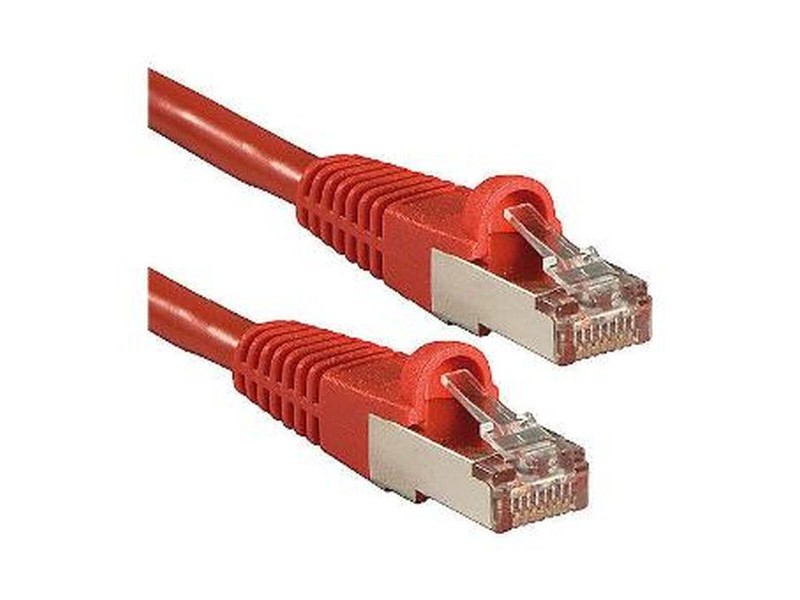 UTP категория 6 твърд мрежови кабел LINDY 47163 1,5 m Червен 1 броя