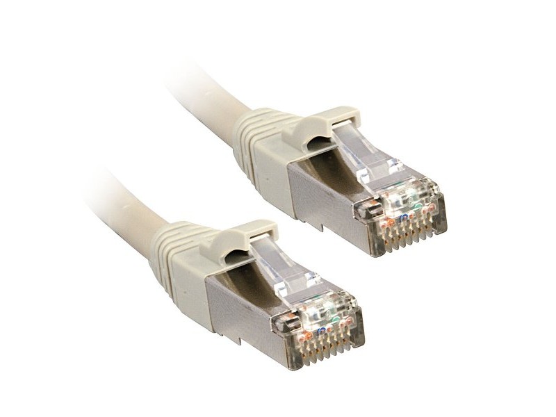 UTP категория 6 твърд мрежови кабел LINDY 47246 Сив 5 m 1 броя