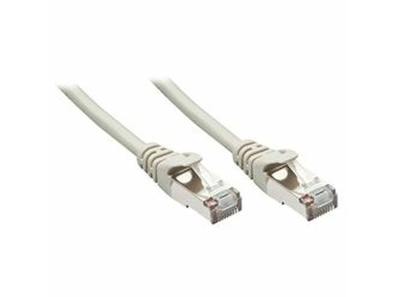UTP категория 6 твърд мрежови кабел LINDY 47248 Сив 10 m 1 броя