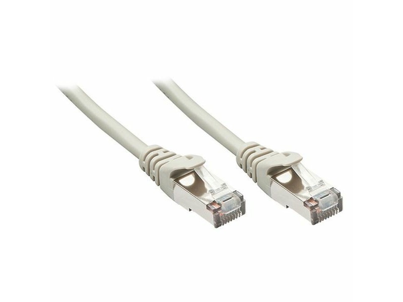UTP категория 6 твърд мрежови кабел LINDY 47248 Сив 10 m 1 броя