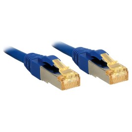 UTP категория 6 твърд мрежови кабел LINDY 47280 3 m Син 1 броя