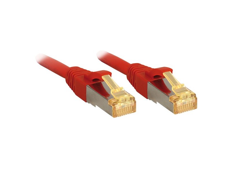 UTP категория 6 твърд мрежови кабел LINDY 47298 10 m Червен