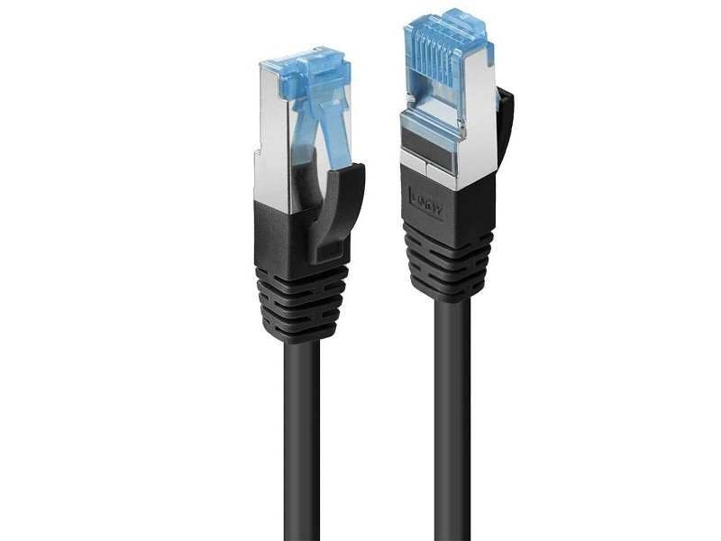 UTP категория 6 твърд мрежови кабел LINDY 47417 Черен 7,5 m 1 броя