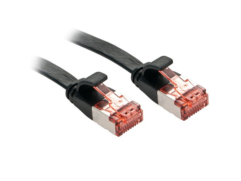 UTP категория 6 твърд мрежови кабел LINDY 47574 Черен 5 m 1 броя