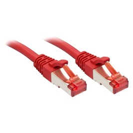 UTP категория 6 твърд мрежови кабел LINDY 47734 2 m Червен 1 броя
