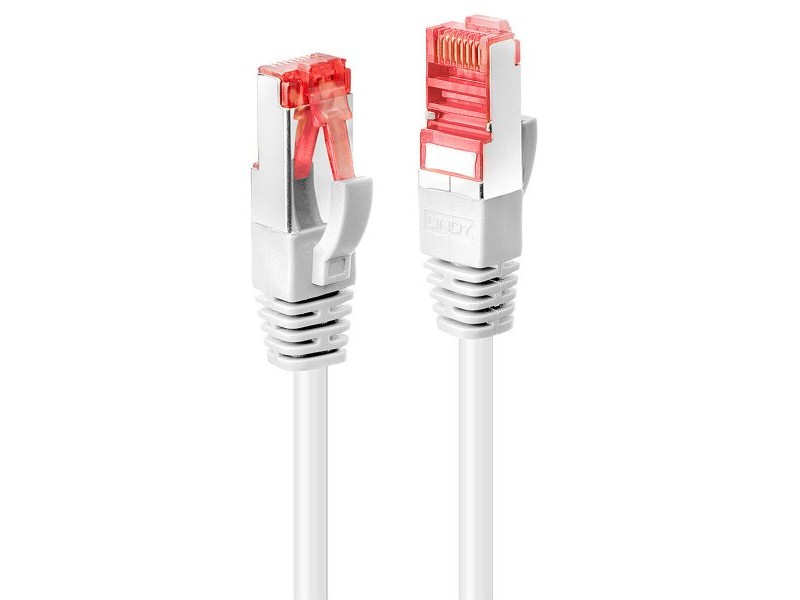 UTP категория 6 твърд мрежови кабел LINDY 47800 Бял Многоцветен 20 m 1 броя