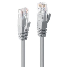 UTP категория 6 твърд мрежови кабел LINDY 48007 10 m Сив 1 броя