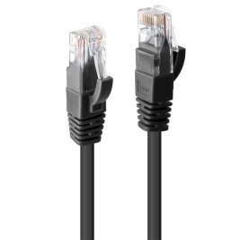 UTP категория 6 твърд мрежови кабел LINDY 48080 Черен 5 m 1 броя