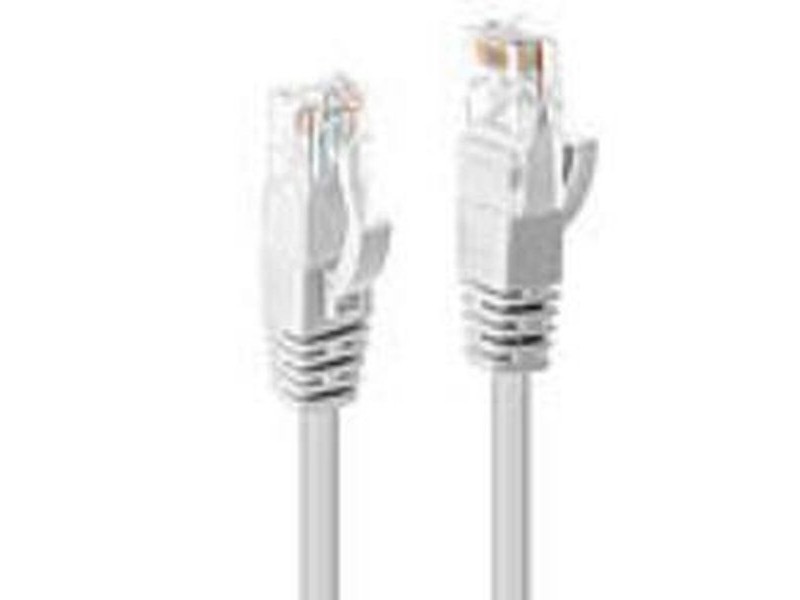 UTP категория 6 твърд мрежови кабел LINDY 48095 Бял 5 m 1 броя