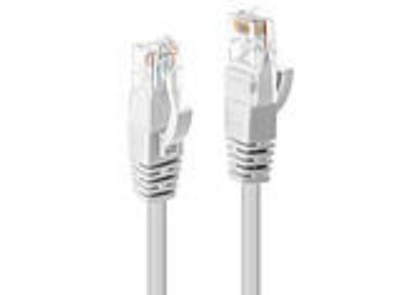 UTP категория 6 твърд мрежови кабел LINDY 48095 Бял 5 m 1 броя