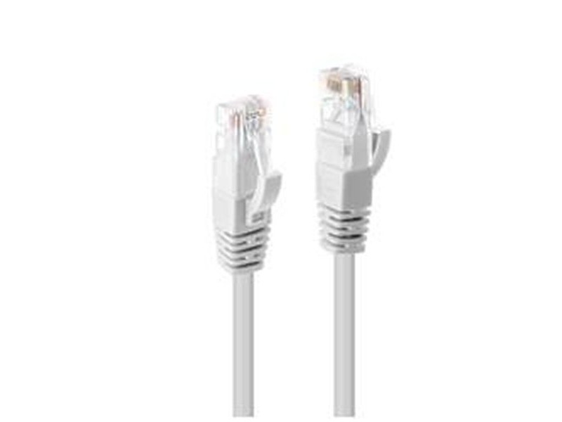 UTP категория 6 твърд мрежови кабел LINDY 48097 Бял 10 m 1 броя