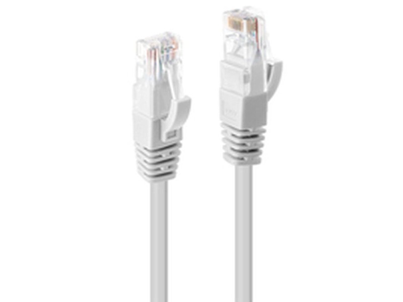 UTP категория 6 твърд мрежови кабел LINDY 48100 Бял 30 m 1 броя