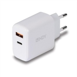 Зарядно за кола LINDY 73424 Бял 18 W 30 W