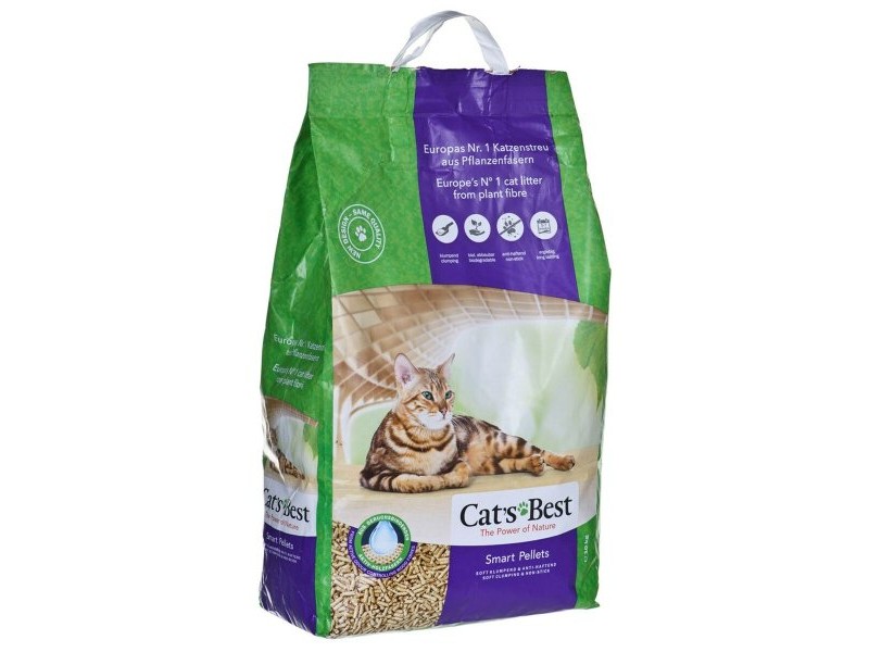 Пясък за котки Cat's Best Smart Pellts 20 L