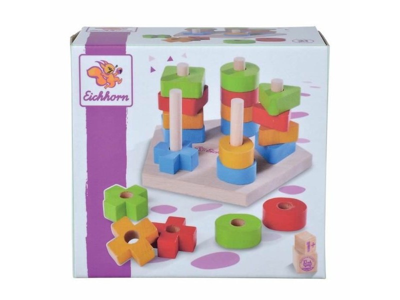 Playset Eichhorn Stacking Shapes