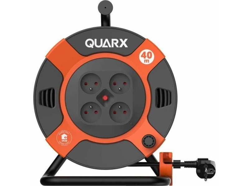 Удължител QUARX H07RN-F Черен 40 m Удължител QUARX H07RN-F Черен 40 m