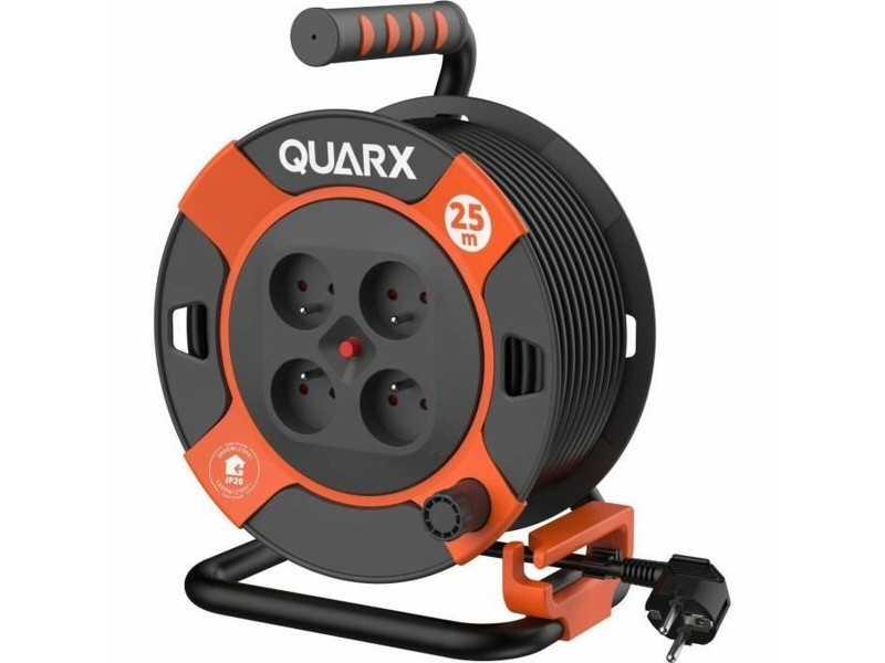 Удължител QUARX H05VV-F Черен 25 m