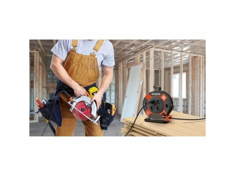 Удължител QUARX H05VV-F Черен 25 m