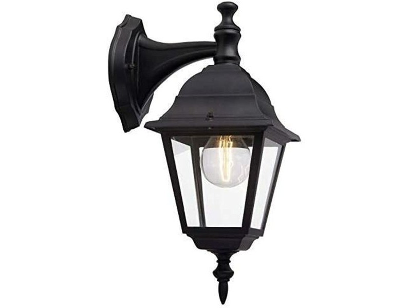 Аплик за стена Brilliant 44282/06 Черен Метал 60 W E27