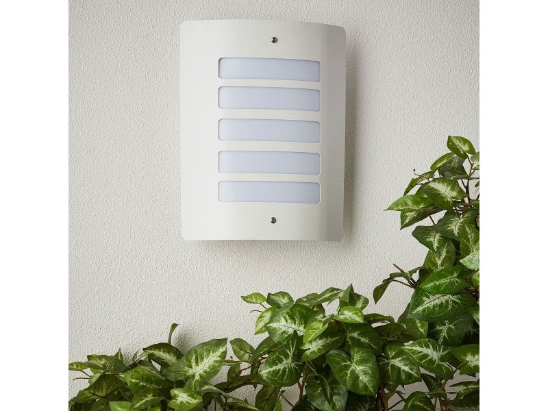 Аплик за стена Brilliant Todd Бял Метал Пластмаса 60 W E27