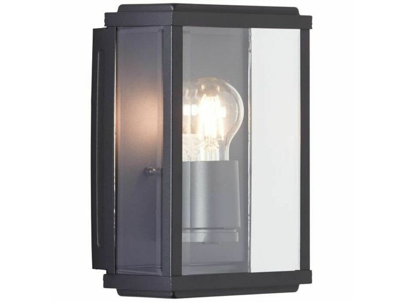 Аплик за стена Brilliant Gaia Черен Метал 60 W E27