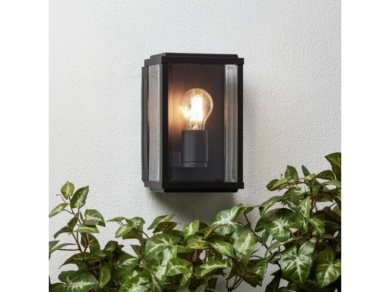 Аплик за стена Brilliant Gaia Черен Метал 60 W E27