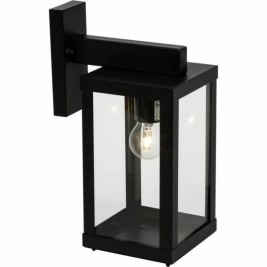 Аплик за стена Brilliant Gaia Навън Черен Метал 60 W E27
