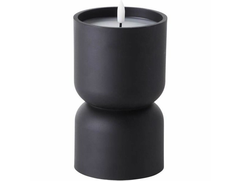 LED Свещ Brilliant Черен 3 W 18 x 9,8 cm Пластмаса