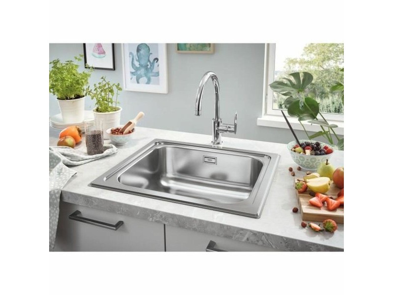 Смесител Grohe 31719SD0 Неръждаема стомана Квадратен