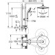 Душ Колона Grohe VITALIO SYSTEM 260