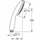 Душ Слушалка Grohe Пластмаса