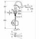Смесител Grohe Месинг C форма