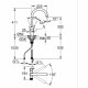Kitchen Tap Grohe  Blue Pure StartCurve Метал C форма