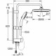 Душ Колона Grohe Vitalio Start System 250 Пластмаса